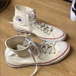 High-top Converse All-Stars